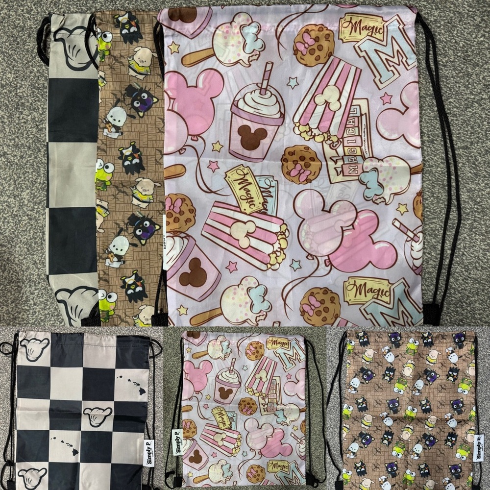 Simply P Drawstring Bag Lot